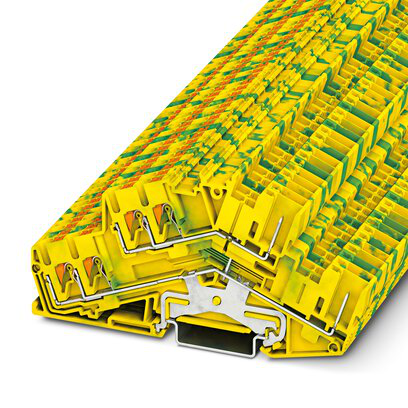 3210606 - PTTBS 2,5-TWIN/2P-PE - Protective conductor double-level terminal block
