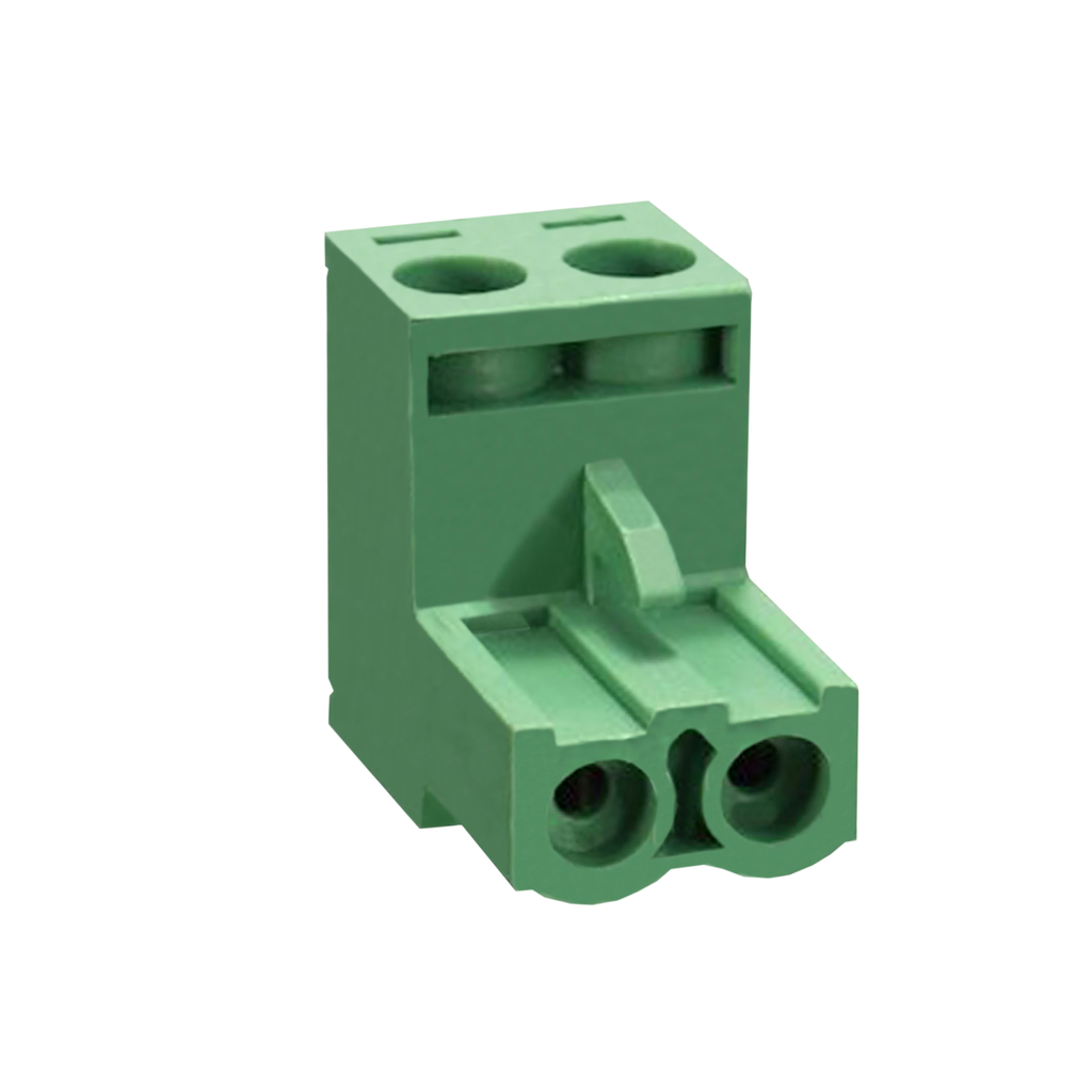 APE1PRE21 - Conector de terminal de resorte de 2 pines para bloque eléctrico con conexión enchufable