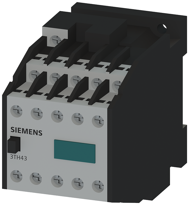 3TH4355-0AK6 - CONTROL RELAY, AC OPER, 120V/60HZ, 5NO+5NC