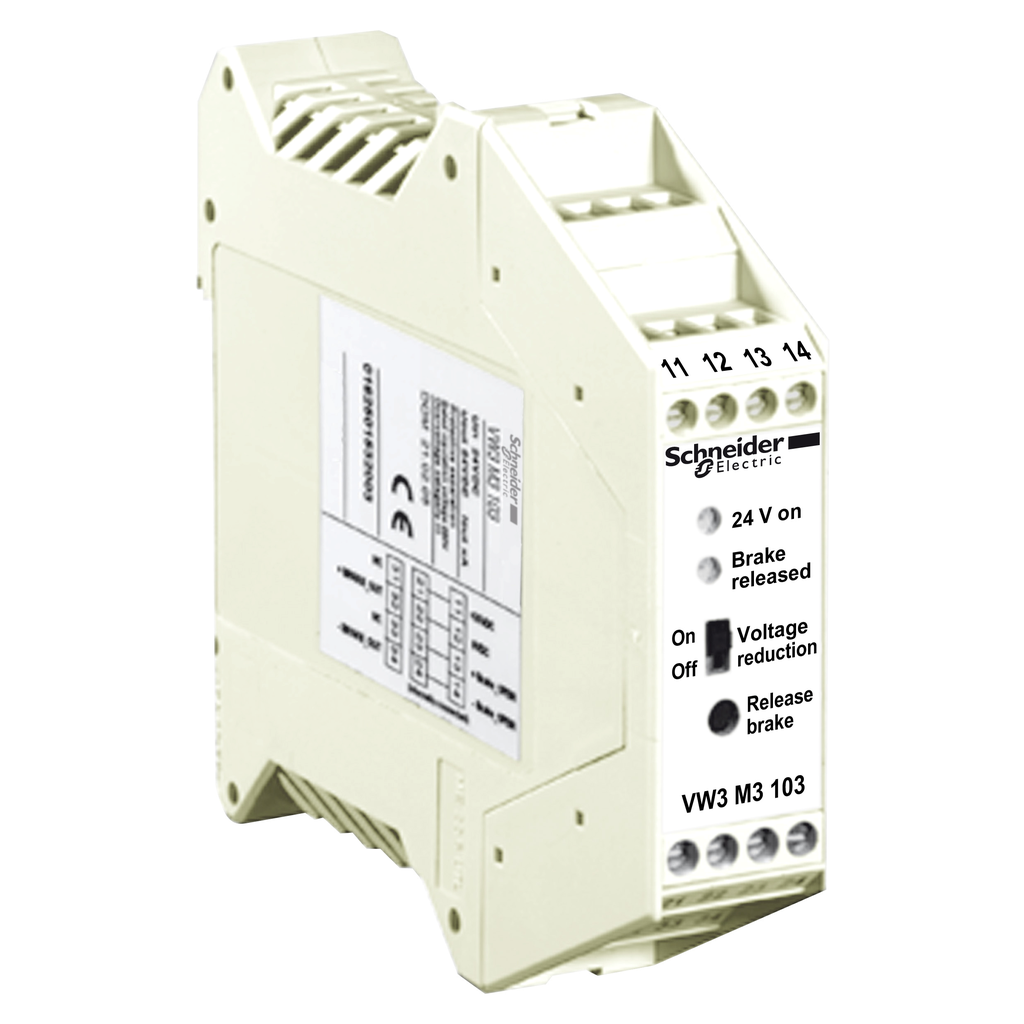 VW3M3103 - Controlador de freno de retención - 24 V CC - 50 W - IP20
