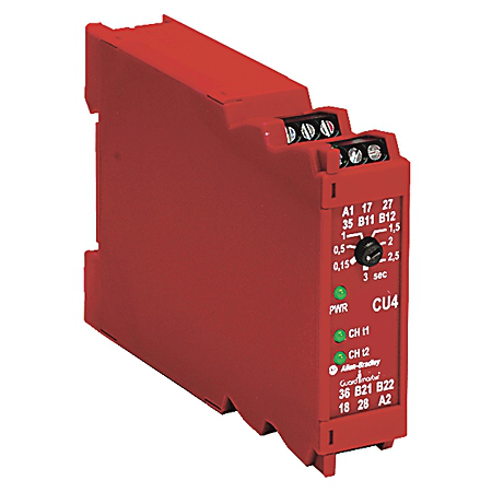 440R-S23175 - Monitoring Safety Relays w/ Delayed Outputs -, Inputs, Safety Outputs, N/A Auxiliary Outputs