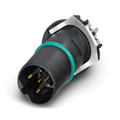 1240007 - SACC-CI-M12MSB-5CON-L180 THRX - Conector de empotrar