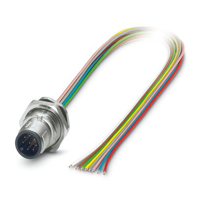 1419687 - SACC-DSI-M12MS-8CON-M16/0,5 - Device connector, rear mounting