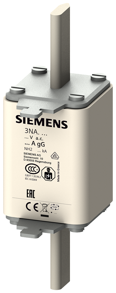 3NA3244 - FUSIBLE, LV HRC, 250 A, 500 V CA, 440 V CC