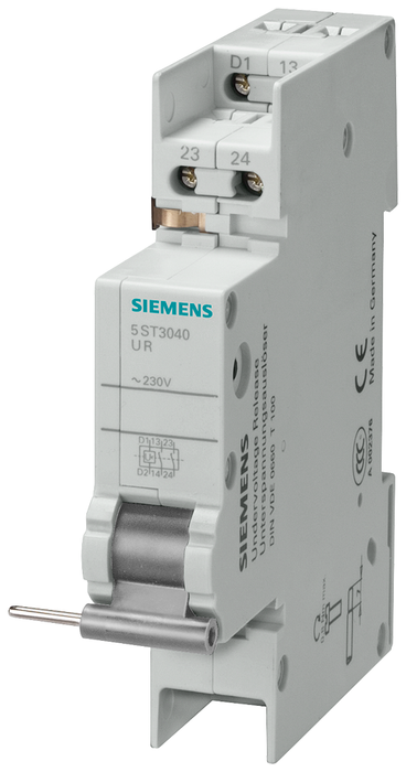 5ST3041 - UNDERVOLTAGE RELEASE, 2NO, 110 VDC