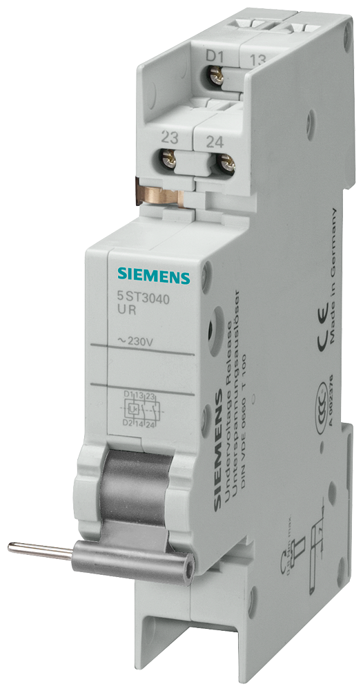 5ST3040 - DISPARO DE SUBTENSIÓN, 2NO, 230 VCA