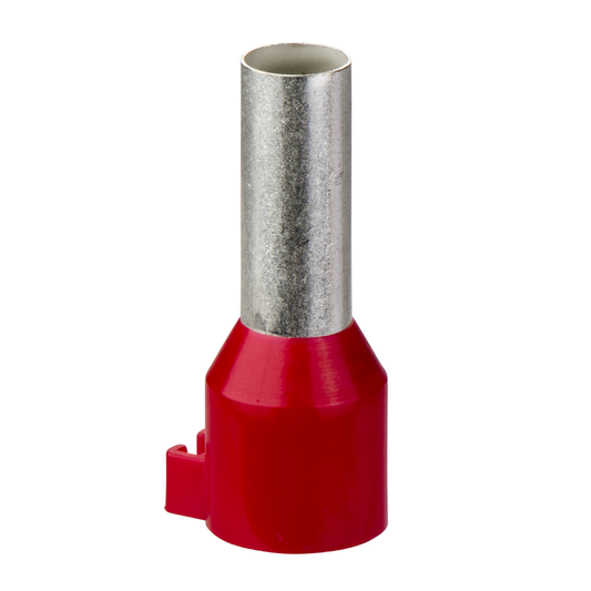 DZ5CA102D - Cable end, Linergy TR cable ends, single conductor, red, 10mm², for insulated cable, medium size, 10 sets of 100