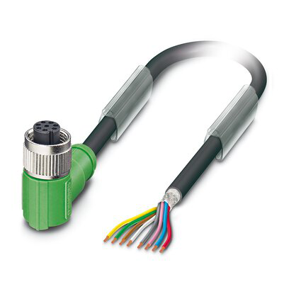 1522930 - SAC-8P- 5,0-PUR/M12FR SH - Cable sensor/actuador