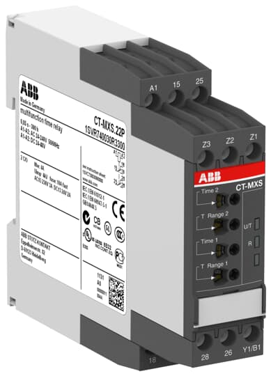 1SVR740030R3300 - CT-MXS.22P TIME RELAY MULTIFUNCTION
