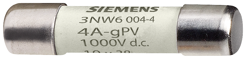 3NW6008-4 - CYL FUSE, 10X38, 1000V, 8A, GPV