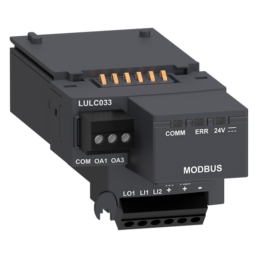 LULC033 - Módulo de comunicación Modbus, TeSys Ultra, alimentación de 24 VCC