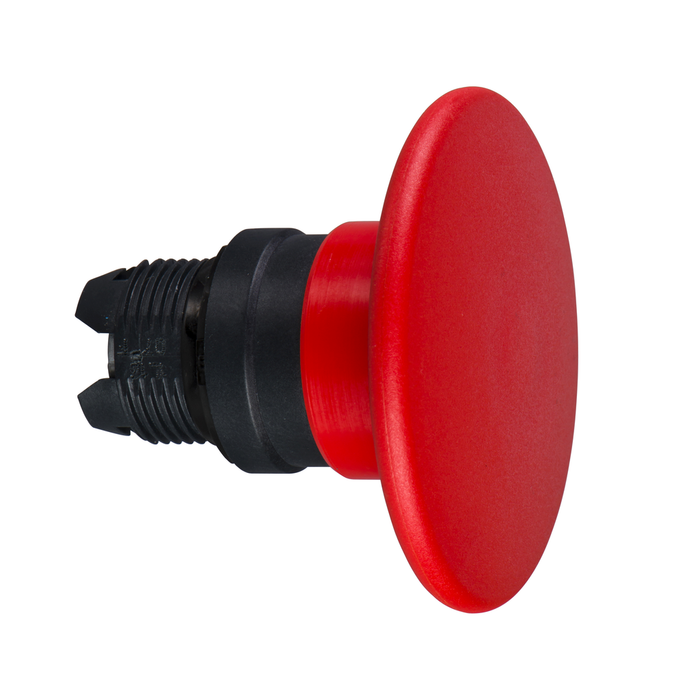 ZB5AR4 - Head for non illuminated pushbutton, Harmony XB5, plastic, red, mushroom 60mm, 22mm, spring return