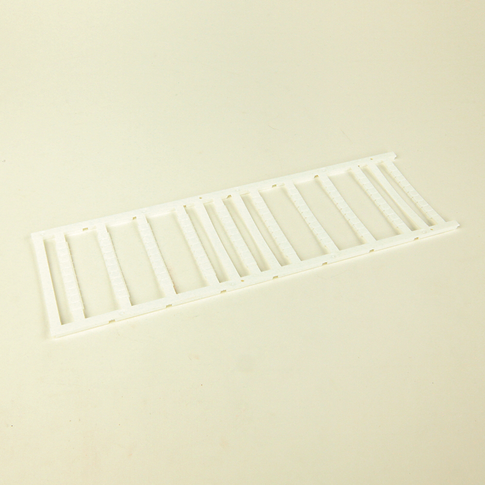 1492-MC6X10V1-10 - Accesorios para bloque de terminales 1492 Tarjeta de marcador individual a presión, 6 mm x 10 mm, texto vertical, 1-10, impresión de secuencia repetida