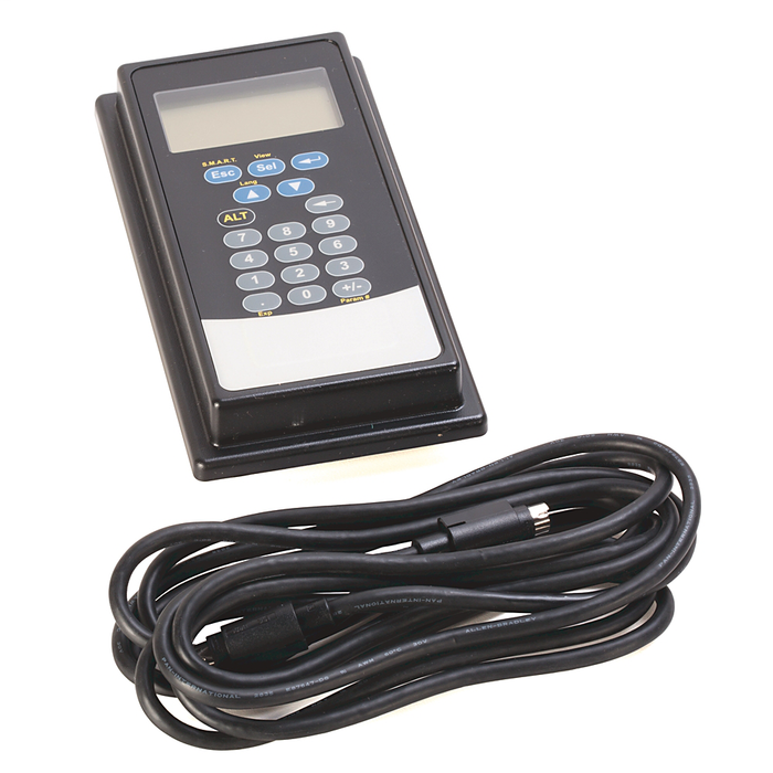 20-HIM-C5S - IP66 (Nema 4x/12) Remote DPI Pgm Only LCD HIM. Includes 1202-C30 cable.