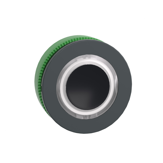 ZB5FW913 - Cabezal para pulsador iluminado, Harmony XB5, plástico, blanco, montaje empotrado, 30 mm, LED universal, anillo iluminado