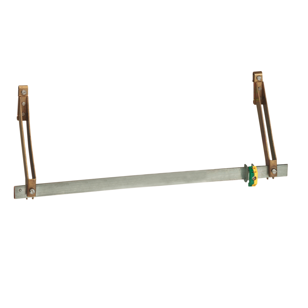 STBXSP3000 - Modicon STB - grounding kit for shielded cable - 1 m bar and 2 lateral supports