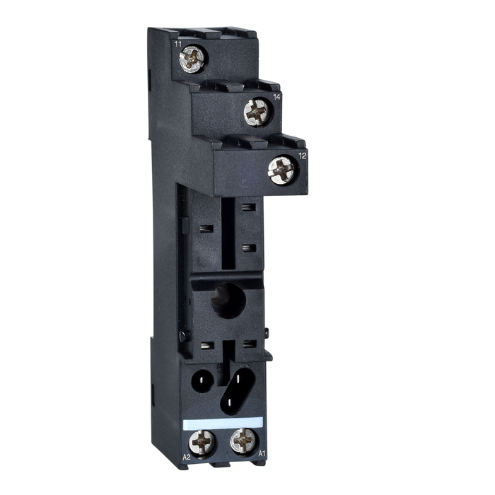 RSZE1S35M - Socket, for RSB1A relays, Harmony, 12A, screw connectors, separate contact