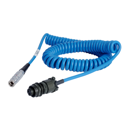 1443-CBL-MSILM-6 - Accesorios para acelerómetros de la serie 1443, MS de 2 pines a Lemo, parte superior
