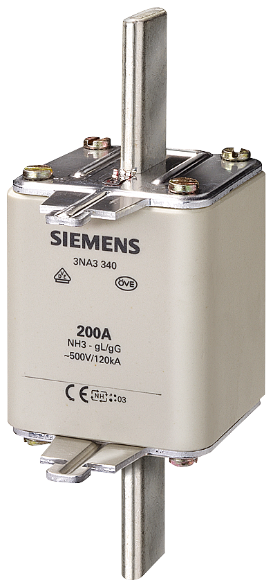3NA3372 - FUSIBLE, LV HRC, 630 A, 500 V, tamaño 3