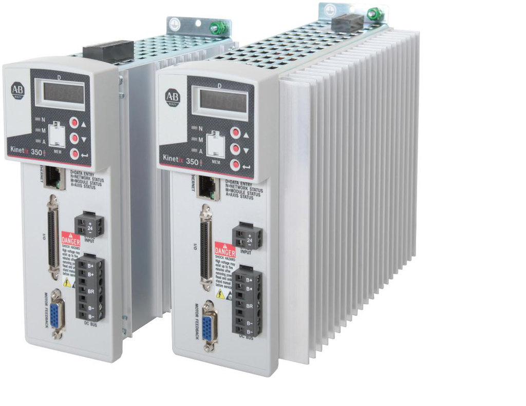 2097-V32PR2-LM - Servoaccionamiento Kinetix 350 de un solo eje Ethernet/IP, monofásico de 240 V CA con filtro de línea CA (EMC) integrado, 800 vatios