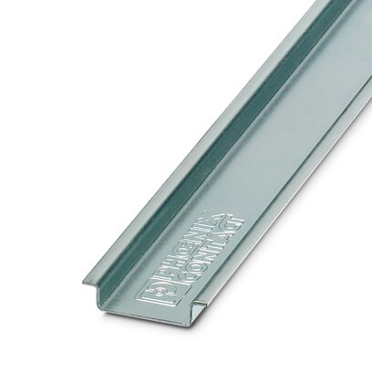 1204122 - NS 35/ 7,5 WH UNPERF 2000MM-VPE 10 - DIN rail, unperforated