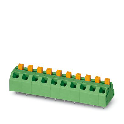 1076885 - SPTAF 1/ 2-5,0-EL MC BK/WH - PCB terminal block