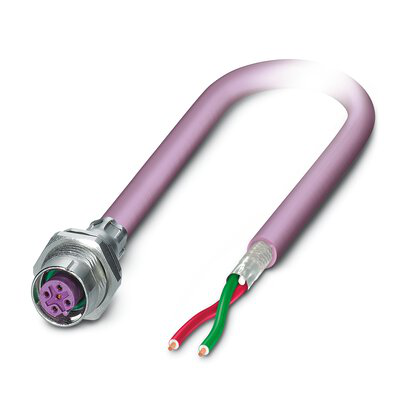 1534397 - SACCBP-M12FSB-2CON-M16/1,0-910 - Conector de dispositivo, montaje trasero