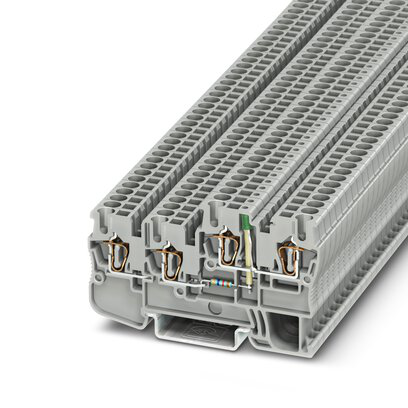 3209031 - STIO 2,5/3-2B/L-LA24GN/OM - Bloque de terminales para sensor/actuador