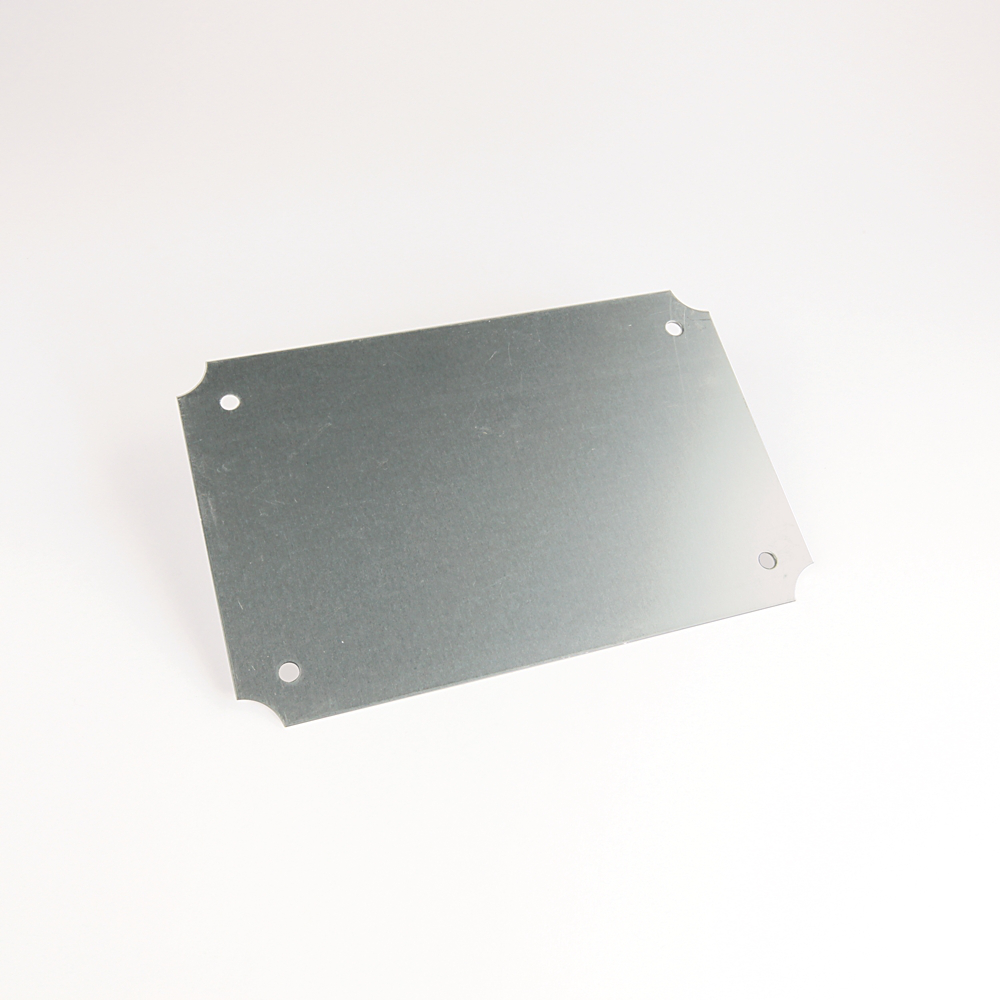 598-PM118 - 598 Definite-Purpose Enclosure Accessories, 598 Definite-Purpose Enclosure Mounting Plate, Metal, 280 mm x 190 mm x 180 mm (11.02 in. x 7.48 in. x 7.09 in.)