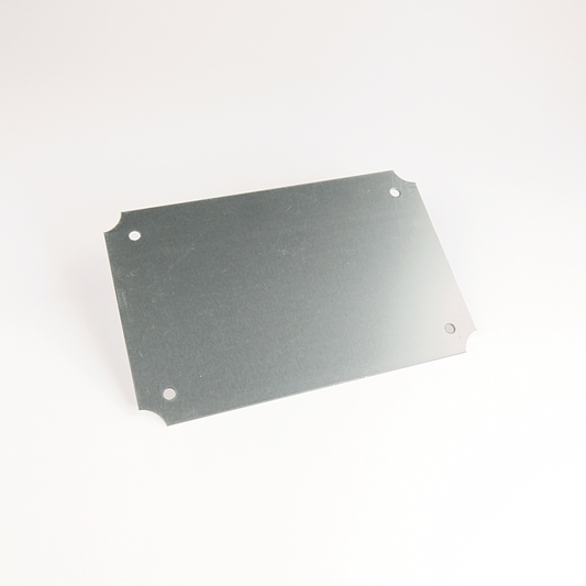 598-PM118 - 598 Definite-Purpose Enclosure Accessories, 598 Definite-Purpose Enclosure Mounting Plate, Metal, 280 mm x 190 mm x 180 mm (11.02 in. x 7.48 in. x 7.09 in.)