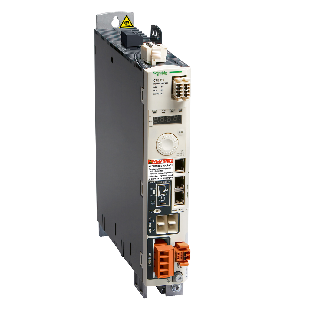 LXM32AD30N4 - Servoaccionamiento de movimiento, Lexium 32, 30 A, trifásico, tensión de alimentación de 208 a 480 V, 3 kW, IP20