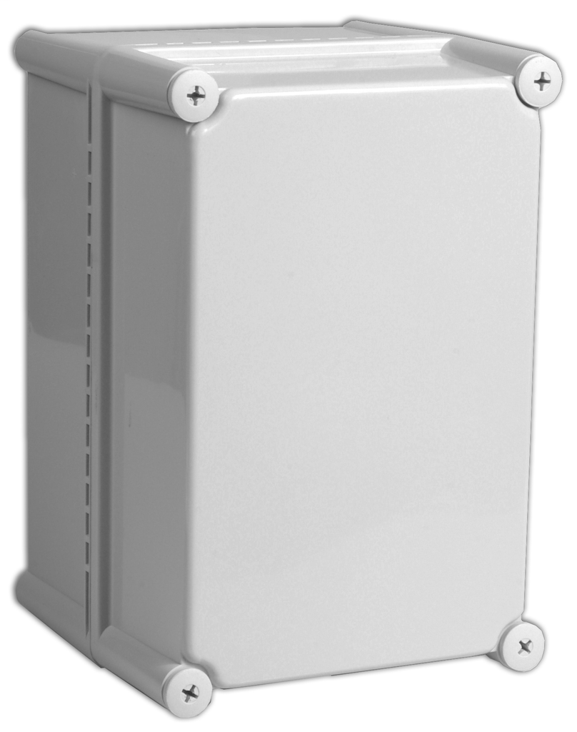 598-BS1187 - 598 Definite-Purpose General-Purpose Enclosure, 280 mm x 190 mm x 180 mm (11.02 in. x 7.48 in. x 7.09 in.), Solid Cover