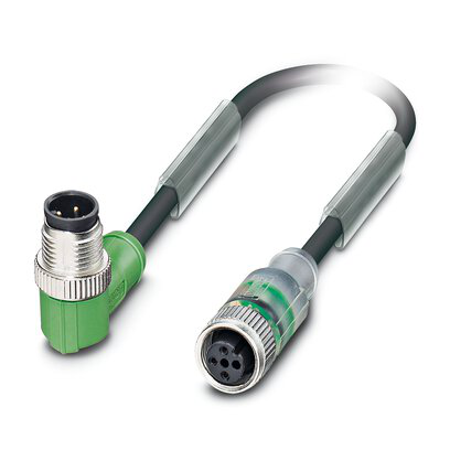 1560316 - SAC-4P-M12MR/ 4,0-PUR/M12FS-3L - Sensor/actuator cable