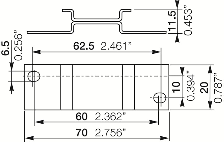 1SVR430029R0100 - ADP.01 ADAPTER FOR SCREW-MOUNTING