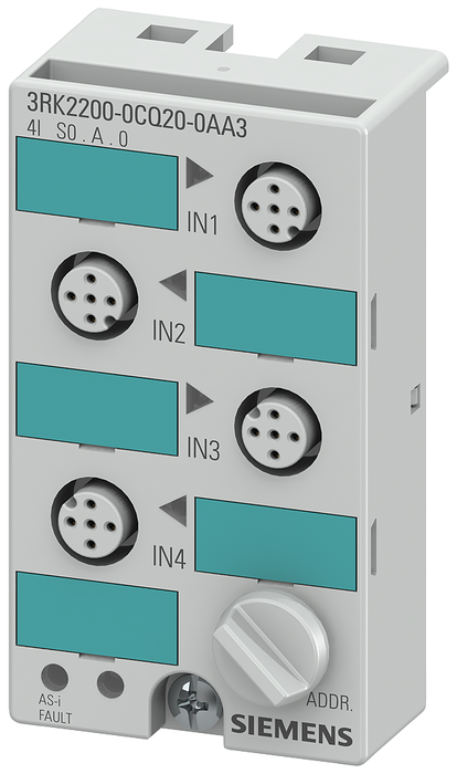 3RK2200-0CQ20-0AA3 - AS-I MOD V2.1, K45, IP67, 4I