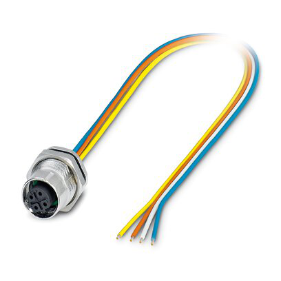1419616 - SACC-DSI-M12FSD-4CON-M16/0,5 - Device connector, rear mounting