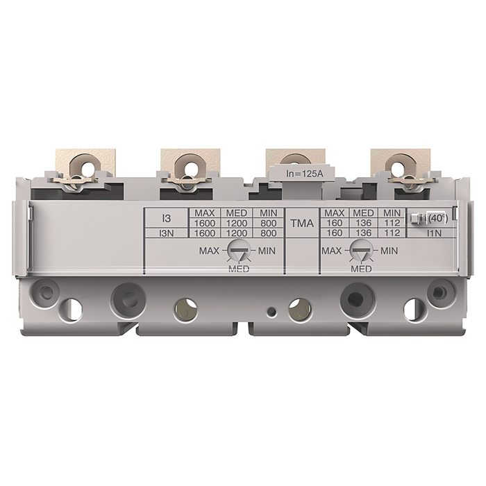 140G-HTF4-D11 - Molded Case Circuit Breaker Trip Unit, 125A, H - Frame, T/M - Adjustable Thermal/Adjustable Magnetic TMA, Rated Current 110 A