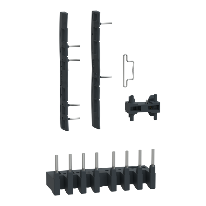 LADT9R1V - Kit for assembling 4P changeover contactors, LC1DT20-DT40 with screw clamp terminals, with electrical interlock