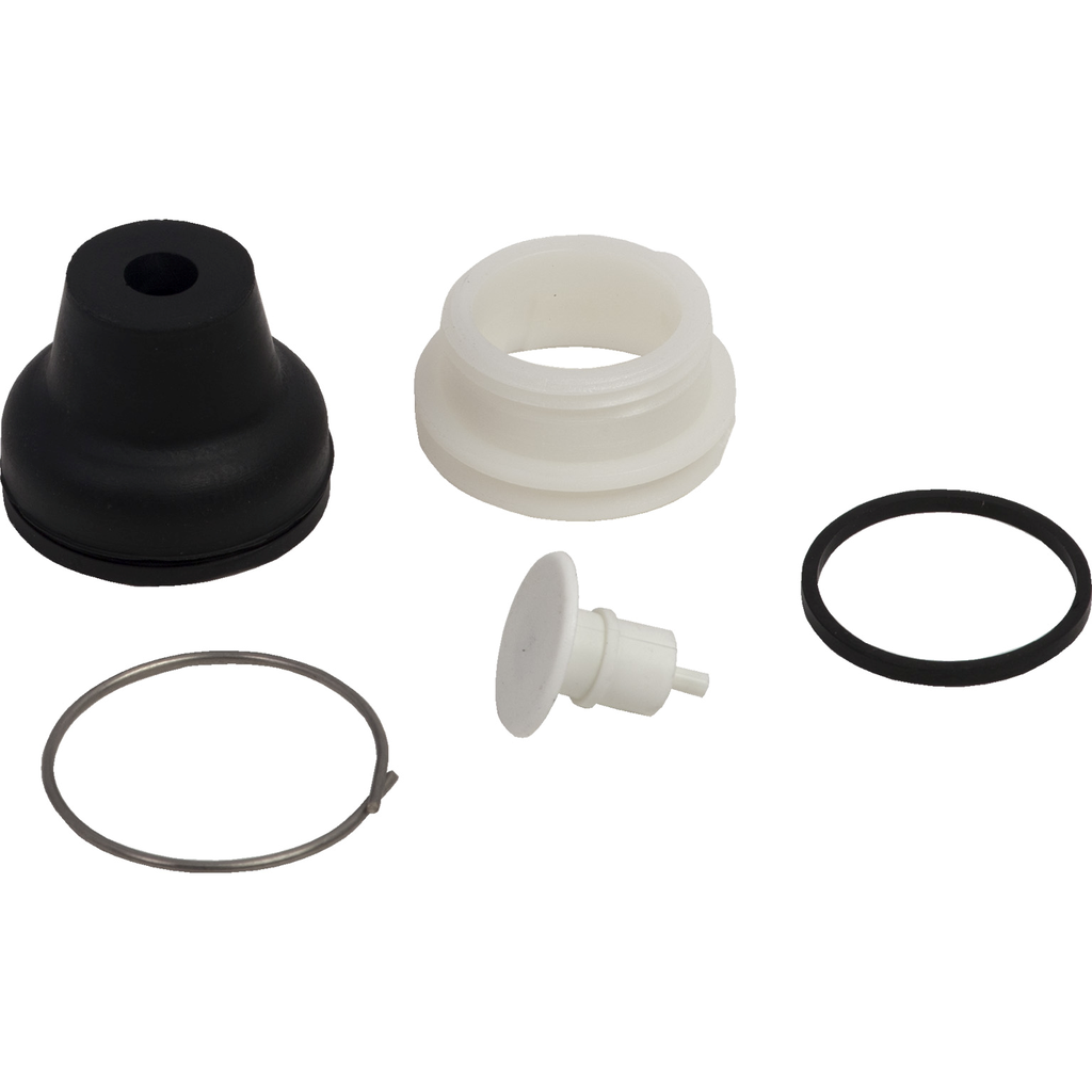 XACB9211 - Push button head, Harmony XAC, plastic, white, booted, operating travel 16mm, 25…+ 70 degree C