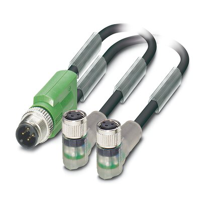 1671412 - SAC-3P-M12Y/2X0,3-PUR/M 8FR-2L - Sensor/actuator cable