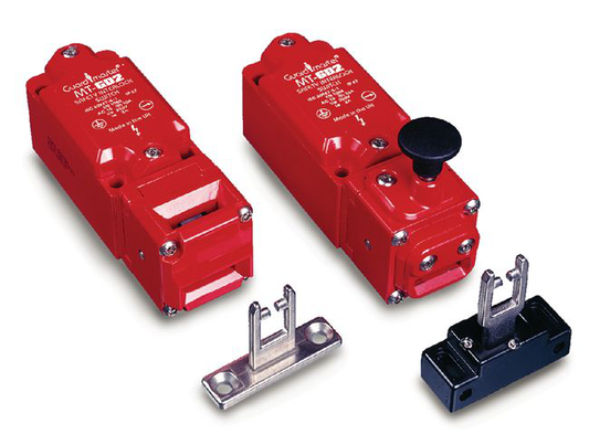 440K-MT55002 - Interruptor de lengüeta - MT-GD2: Contactos (de seguridad y auxiliares): 3 normalmente cerrados, 1 normalmente abierto, Preferencia BBM: Apertura previa, Actuador: Sin actuador, Tipo de modelo: Estándar, Entrada de conducto: Conducto M20