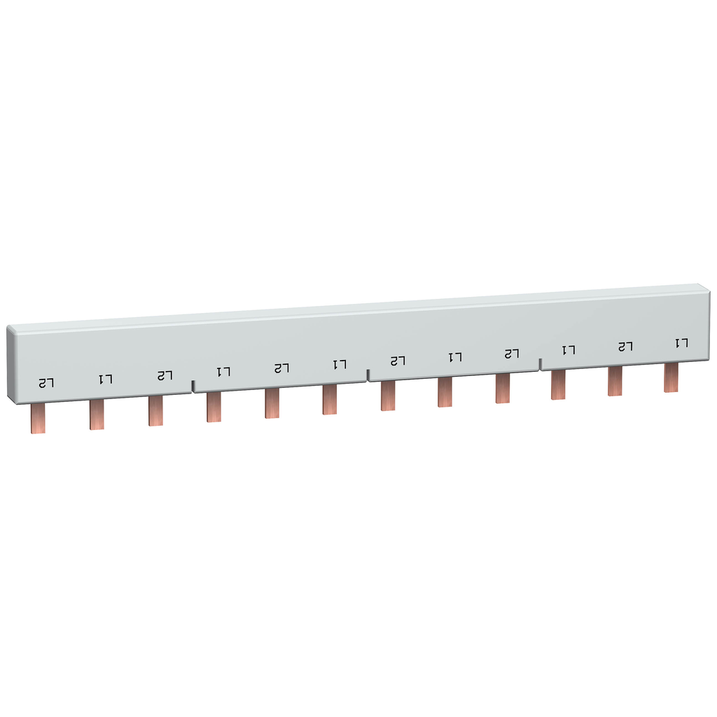 10286 - Multi9 - comb busbar - 2L - 18 mm pitch - 12 modules - 100A