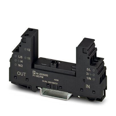 2839282 - PT-BE/FM - Elemento base de protección contra sobretensiones tipo 3