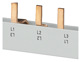 5ST3614 - BARRA COLECTORA, PASADOR, 10 MM², FASE 3X3