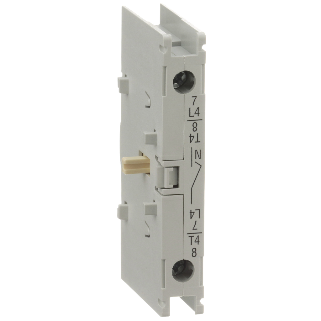 VLS1P040R1E - Disconnect switch, TeSys VLS, additional pole, early-make closing, 40A, for 16A to 40A switch, size 1, DIN rail
