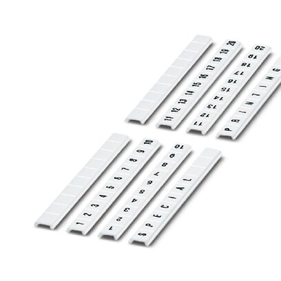 0808749:0001 - ZBF 6,LGS:FORTL.ZAHLEN 1-10 - Zack marker strip (Qty. 10)