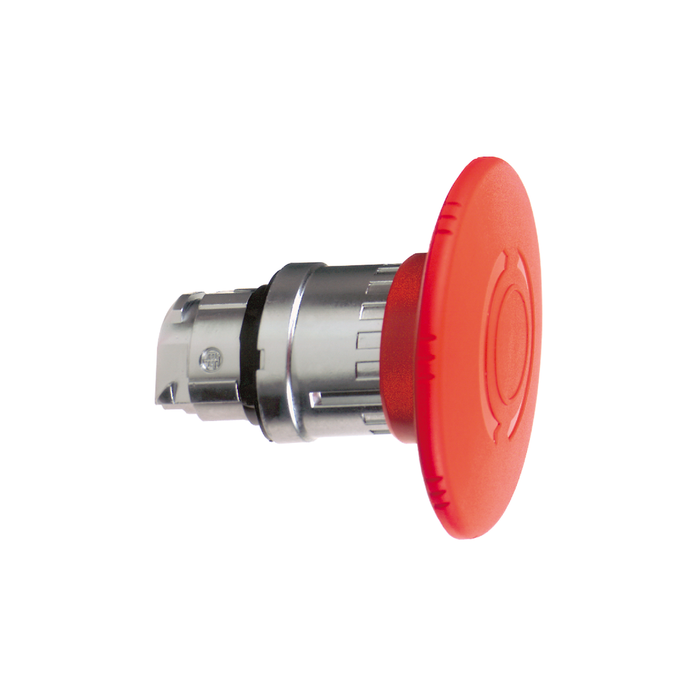 ZB4BS864 - Emergency stop head, Harmony XB4, switching off, metal, red mushroom 60mm, 22mm, trigger latching turn to release