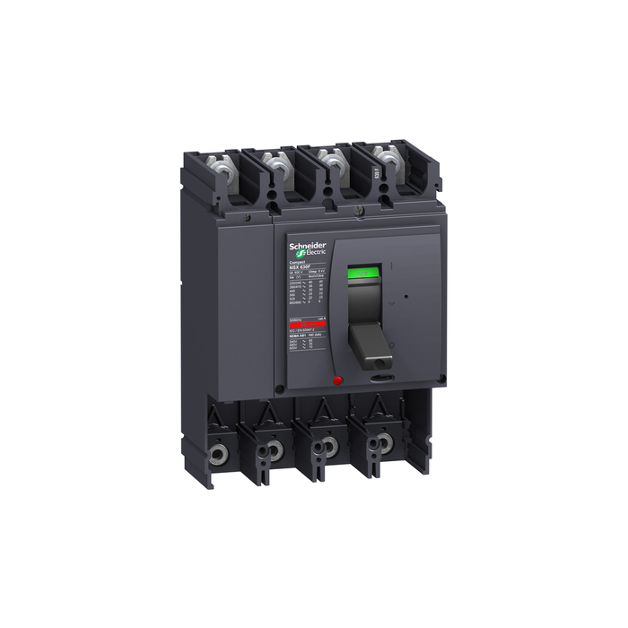 LV432808 - Circuit breaker basic frame, ComPact NSX630N, 50kA at 415VAC 50/60 Hz, 630A, without trip unit, 4 poles