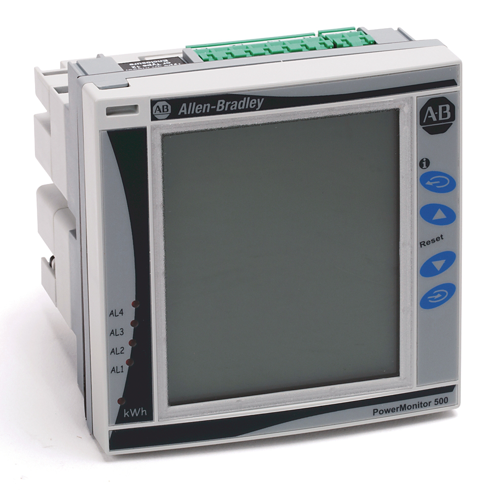 1420-V1A-485 - PowerMonitor 500, 240V AC, 2 Analog Outputs, Modbus Communications