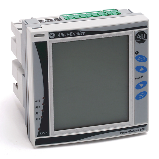 1420-V1A-485 - PowerMonitor 500, 240V AC, 2 Analog Outputs, Modbus Communications